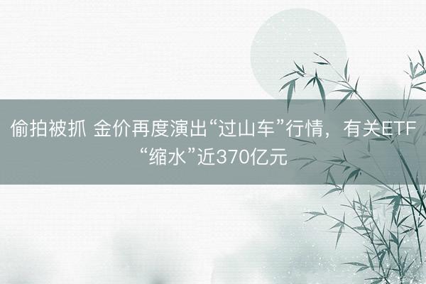 偷拍被抓 金价再度演出“过山车”行情，有关ETF“缩水”近370亿元